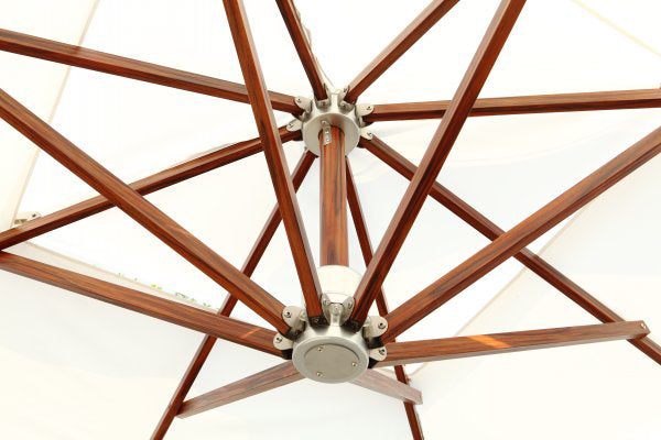 Two Layers wooden Umbrella