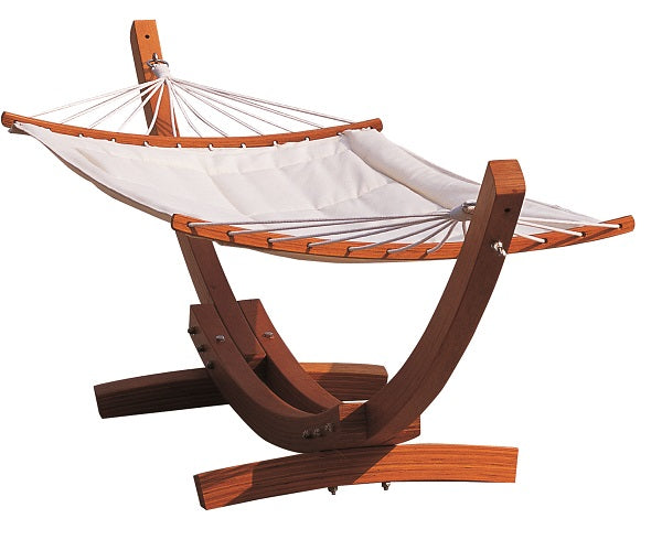 Hammock Bed With Wooden Arc Hammock Stand