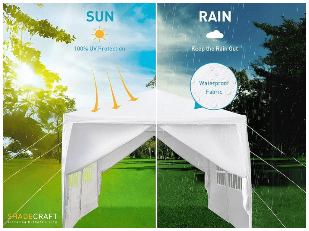 Pagoda Tents 16.5x16.5 FEET