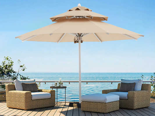 Three Layers Aluminium Umbrella