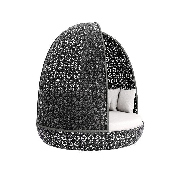 Fanshaped Day Bed Cabana