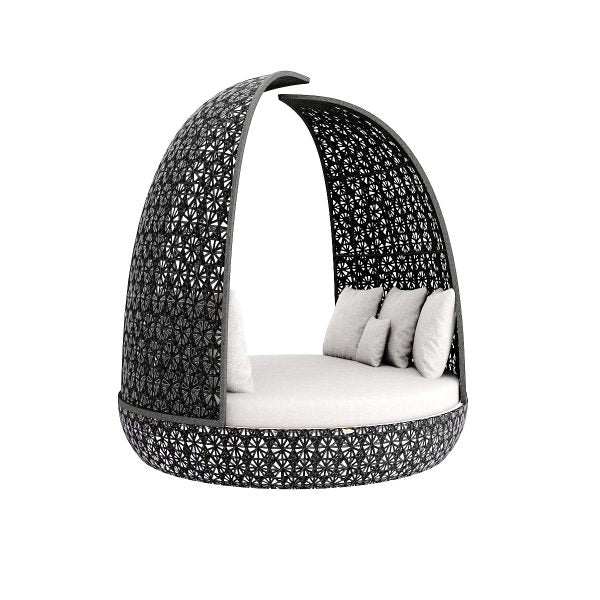 Fanshaped Day Bed Cabana