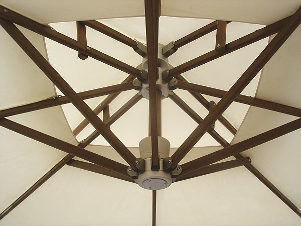Double Layers Wooden Gazebo Side Wall